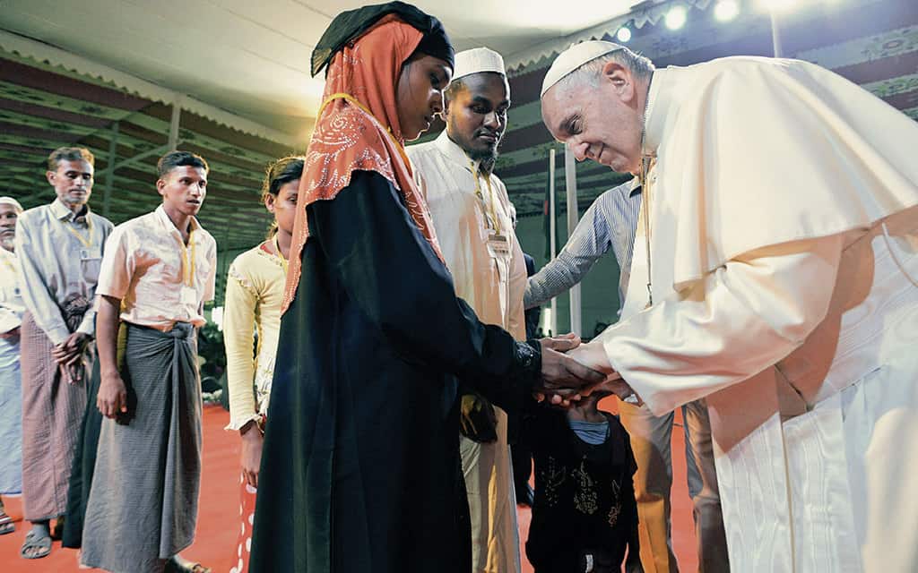 Rohingya refugees and pope’s promise