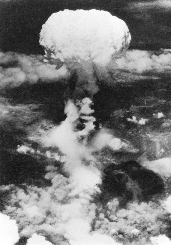 An atomic bomb detonates over Nagasaki, Japan, Aug. 9, 1945. (CNS photo/Milwaukee Journal Sentinel files, USA TODAY NETWORK via Reuters)