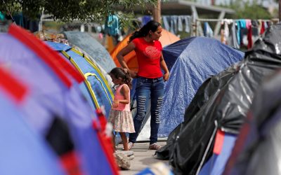 At Mexican Camp Near U.S. Border, Asylum-Seekers Grow More Desperate