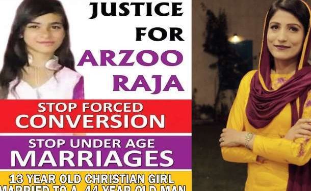 Pakistan Court Orders Recovery of Abducted Child Bride Arzoo Raja