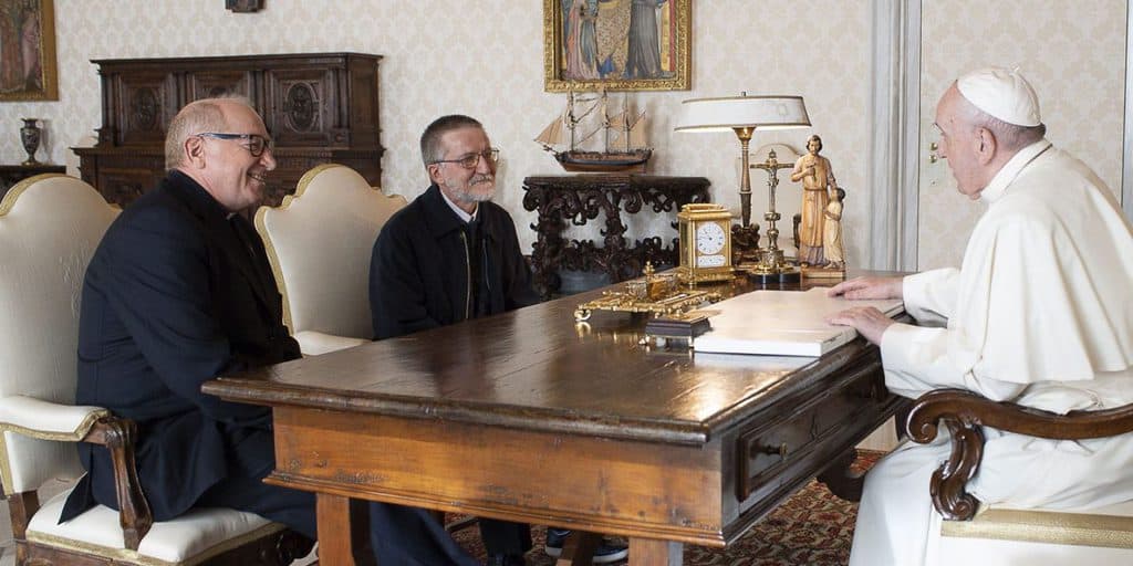 Pope Meets With Missionary Priest Freed After Two-Year Captivity