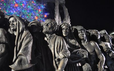 Diocese of Immigrants Hosts Sculpture Depicting Movement of Migrants