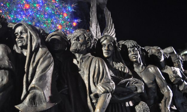 Diocese of Immigrants Hosts Sculpture Depicting Movement of Migrants