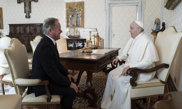 Pope Meets with Head of World Food Program