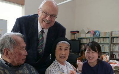 Parishioners in Muroran Say, ‘Welcome Home, Father’