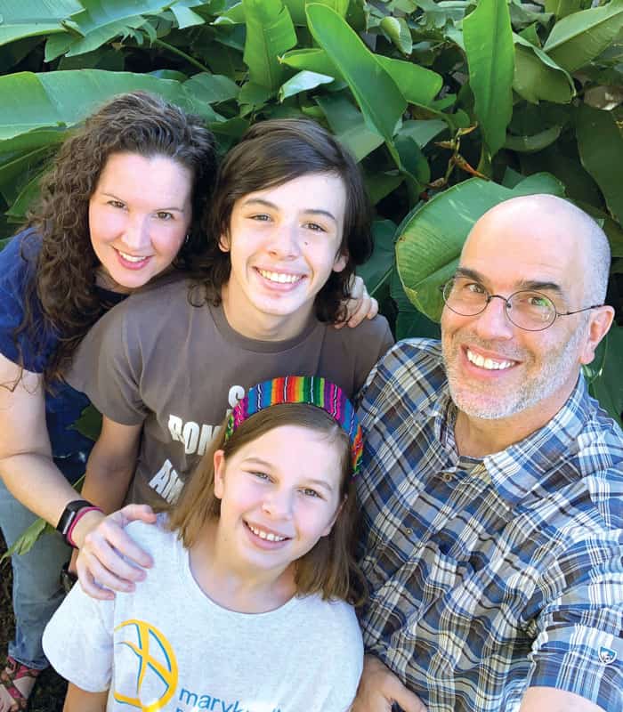 melissa-altman-2 The Altmans (left to right), Melissa (who works at Acomujerza co-op, Eli, Evey and Peter, are building friendships in El Salvador that are changing the lives of others and their own. (Melissa Altman/El Salvador)