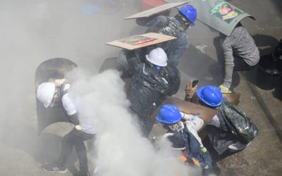 At Least 18 Killed in Myanmar Coup Protests