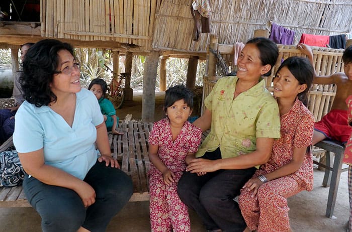 Sister Montiel -Seedling of Hope program. (Photos by Bernice Kita/Cambodia and Sean Sprague/Cambodia)