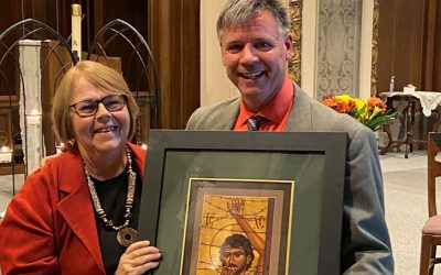 Marty Roers Receives 2021 Bishop McCarthy Award