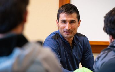 Afghan Helps Welcome Refugees