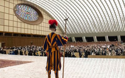 Pope Prays for Man who Interrupted His Talk on Communion of Saints