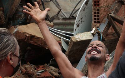 Church in Brazil Shelters Victims of Mudslides