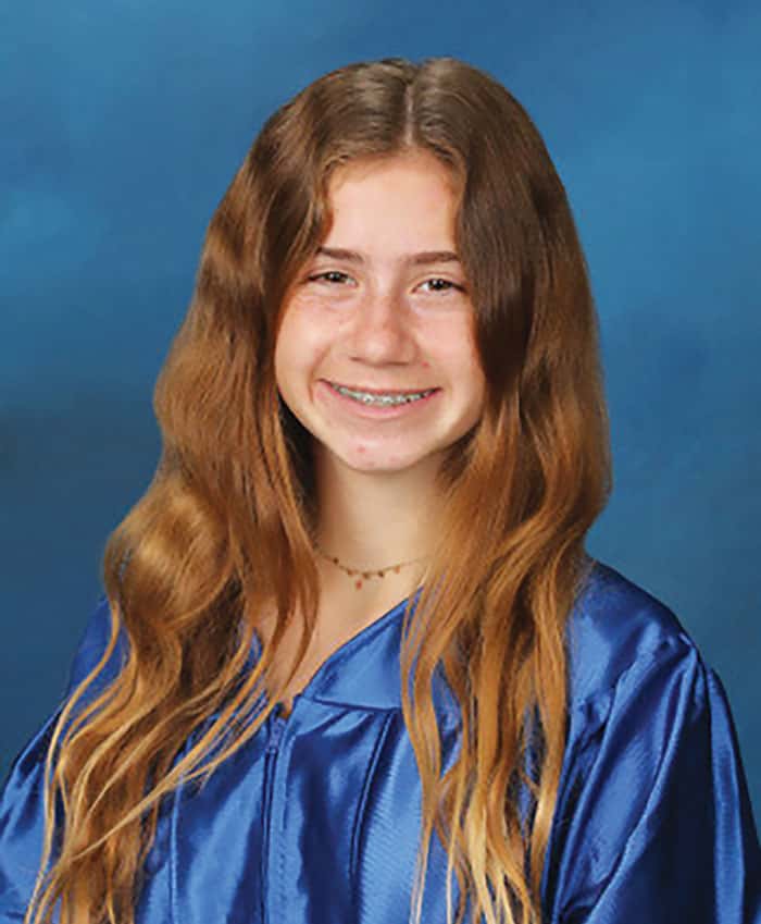 Riley Szuba, an 8th grader at St. Junipero Serra Catholic School in Rancho Margarita, California, won second place in Division I of the Maryknoll Student Essay Contest.