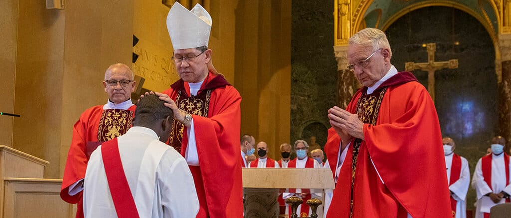 Cardinal Tagle Ordains Newest Maryknoll Priest