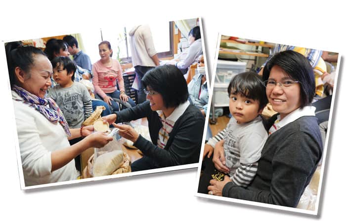 24-29-Sr-Avelino-02 Maryknoll Sister Abby Avelino accompanies women and children at the Kalakasan Migrant Women Empowerment Center in Kawasaki, Japan. The center was founded in 2002. (Peter Saunders/Japan)