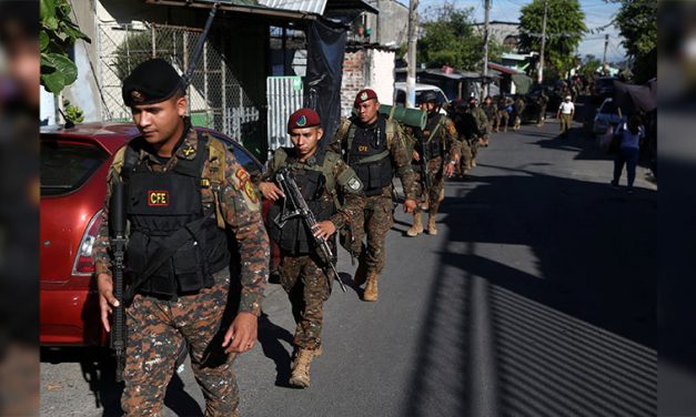 Salvadoran Military Mobilized against Gangs