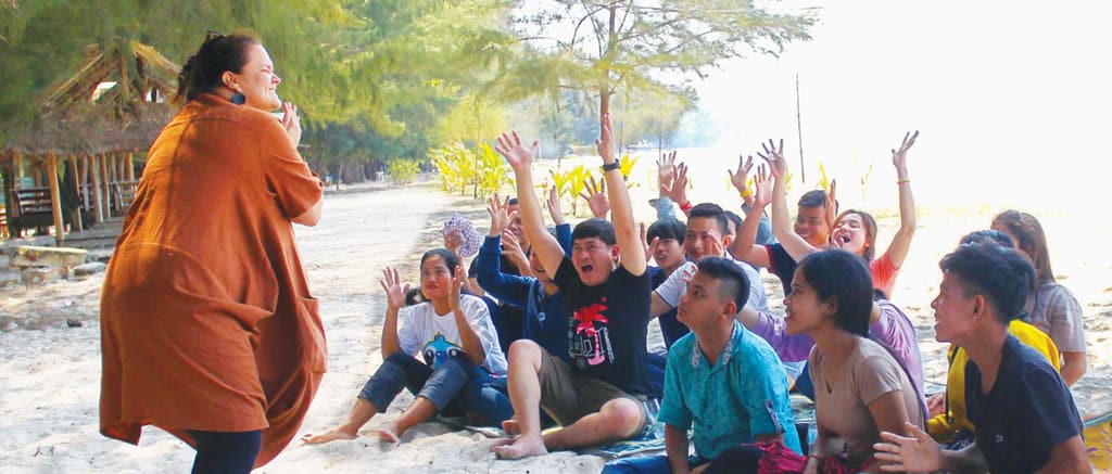 Signing for a New Life in Cambodia