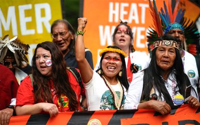 Catholics Protest in New York March against Fossil Fuels