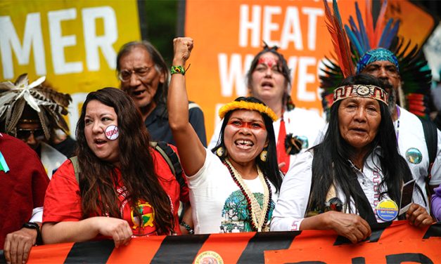 Catholics Protest in New York March against Fossil Fuels