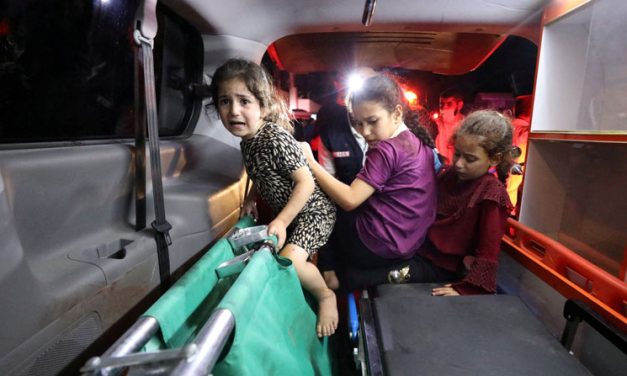 Hundreds Killed in Gaza Hospital Air Strike