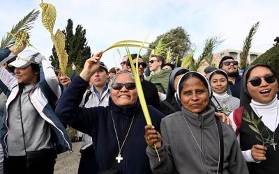 ‘We Are Not Alone, Abandoned or Afraid,’ Says Patriarch of Jerusalem on Palm Sunday