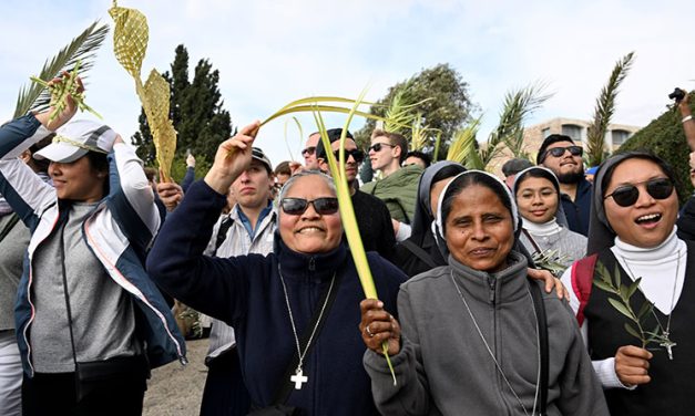 ‘We Are Not Alone, Abandoned or Afraid,’ Says Patriarch of Jerusalem on Palm Sunday