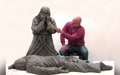 Chicago Parish Unveils Statue of Christ Mourning Gun Victims