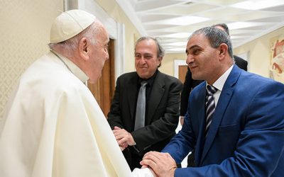 Pope Praises Friendship of Grieving Israeli, Palestinian Fathers