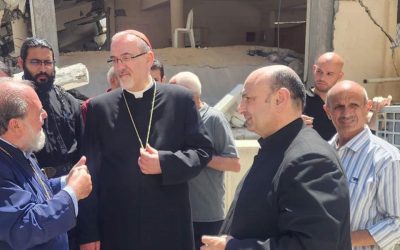 Jerusalem Cardinal Visits Catholic Parish in Gaza