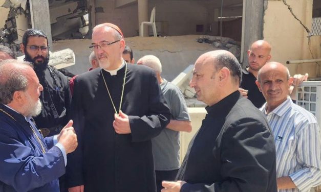 Jerusalem Cardinal Visits Catholic Parish in Gaza