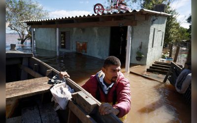 Brazilian Church Helps People Displaced by Flooding