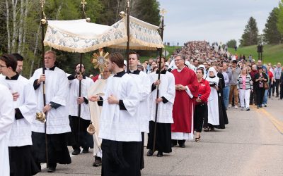 Eucharistic Pilgrimage Journeys Begin on Pentecost