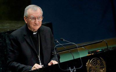 Cardinal Parolin at UN: Ending Poverty, Arms Race and Regulating AI Are Key