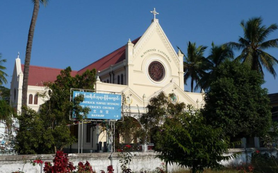 Catholic Cathedral Torched in Myanmar 