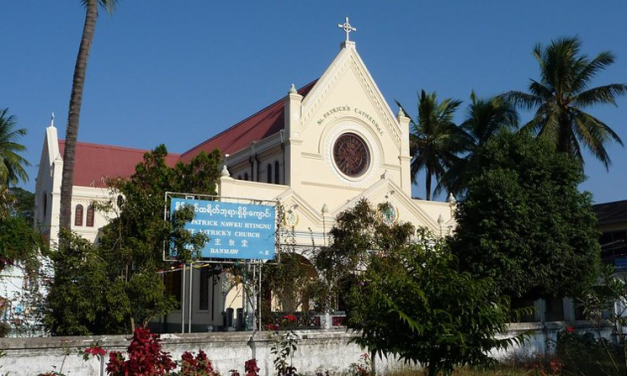 Catholic Cathedral Torched in Myanmar 