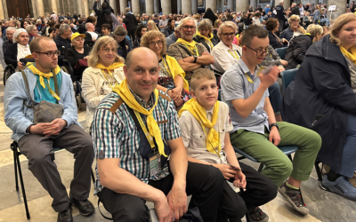 People with Disabilities Rejoice with Caregivers during Rome Jubilee Mass
