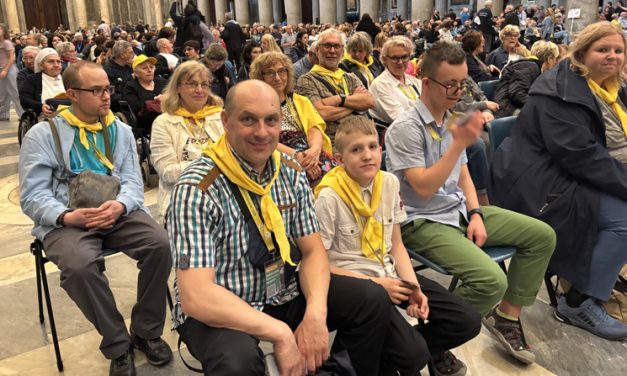 People with Disabilities Rejoice with Caregivers during Rome Jubilee Mass