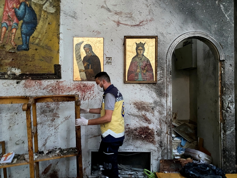 Suicide Bombing at Syrian Church Claims Innocent Lives