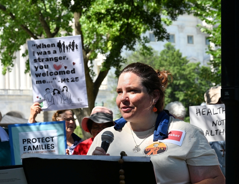 Catholic Sisters Protest Cuts to Social Net in Budget Bill