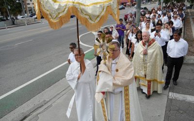 ICE Presence Casts Shadow Over National Eucharistic Pilgrimage in LA