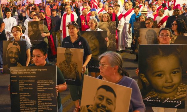 Hundreds Rally with Bishops in El Paso To Protest Mass Deportations