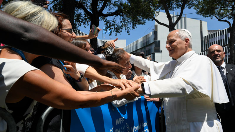 Feed People, Not Conflicts, Says Pope