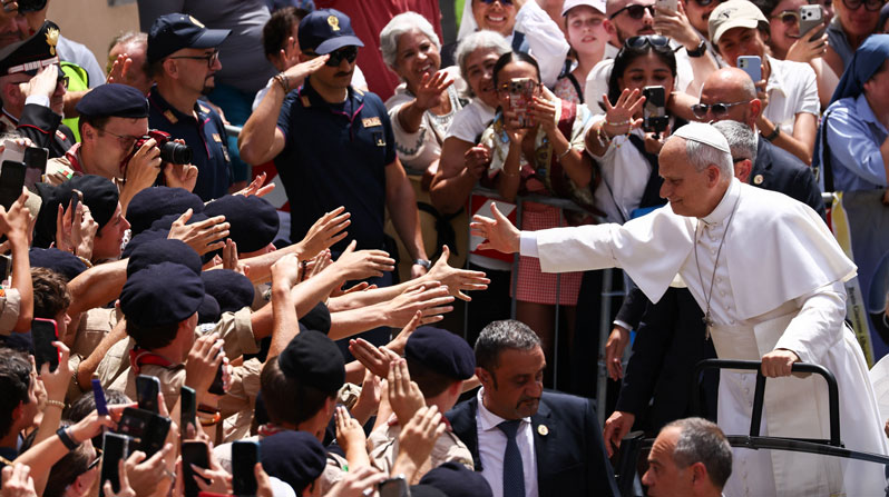 Pope Leo Warns Against Thinking of God in Terms of Power, Domination and Triumph