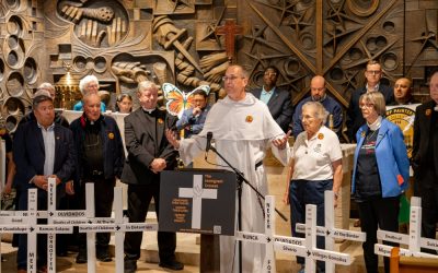 Immigrant Crosses Memorialize ICE Deaths