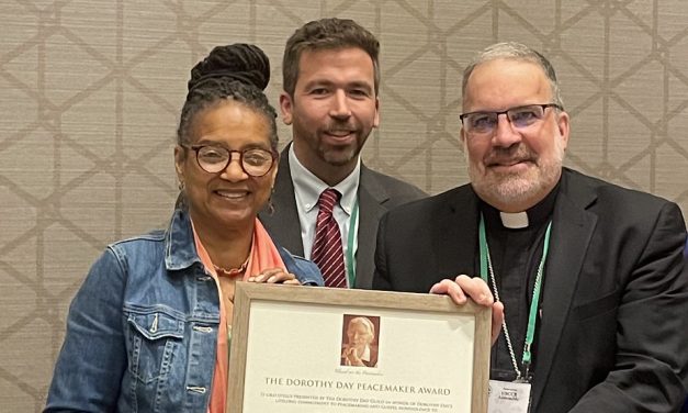 Pax Christi Is Honored with First Dorothy Day Peacemaker Award as Global Conflicts Spike