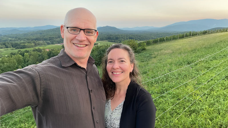 Laura and Steve Brown Receive Bishop McCarthy Award